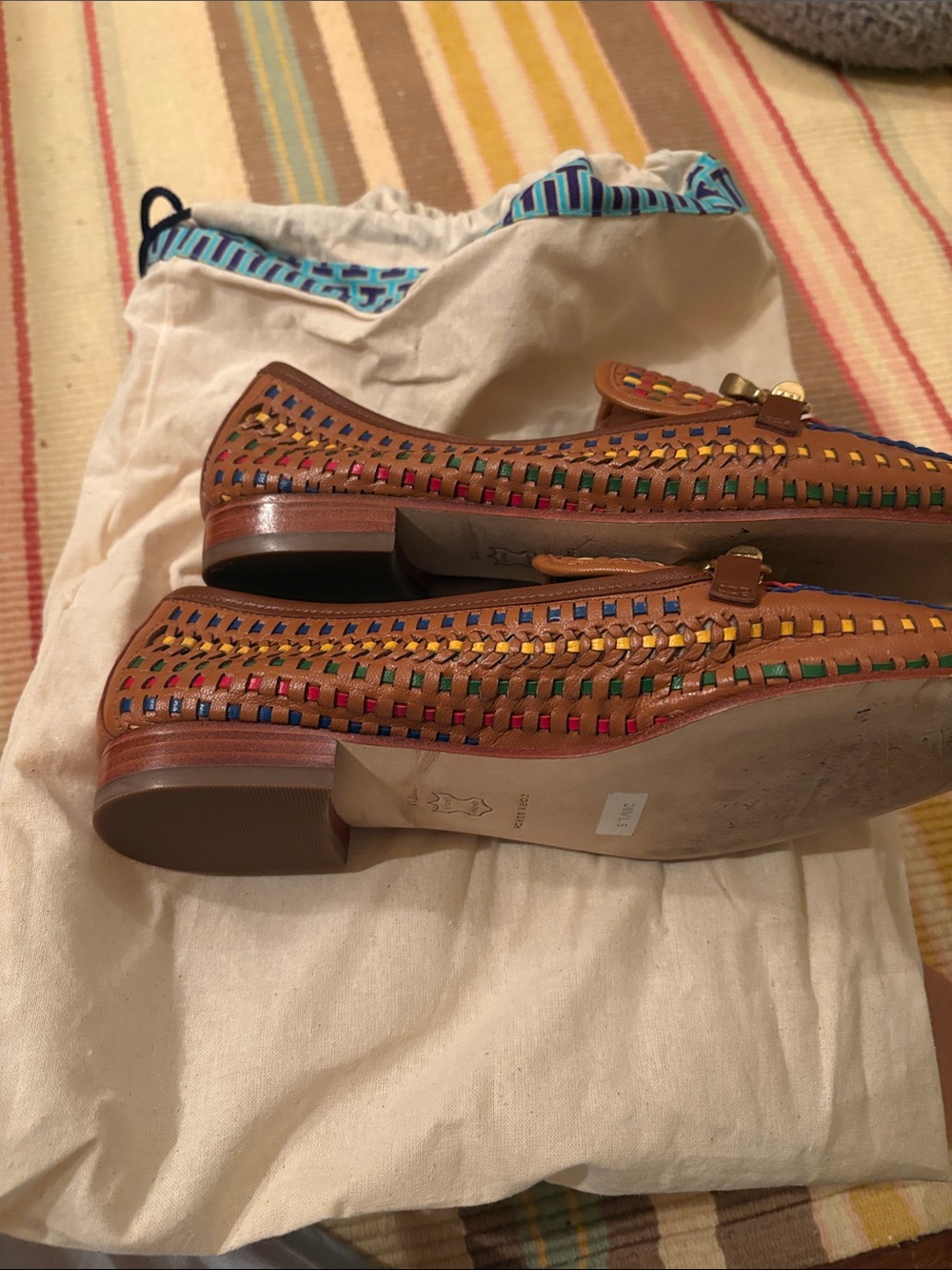 Tory Burch Jessa Woven Loafer 7 - Picture 6 of 7